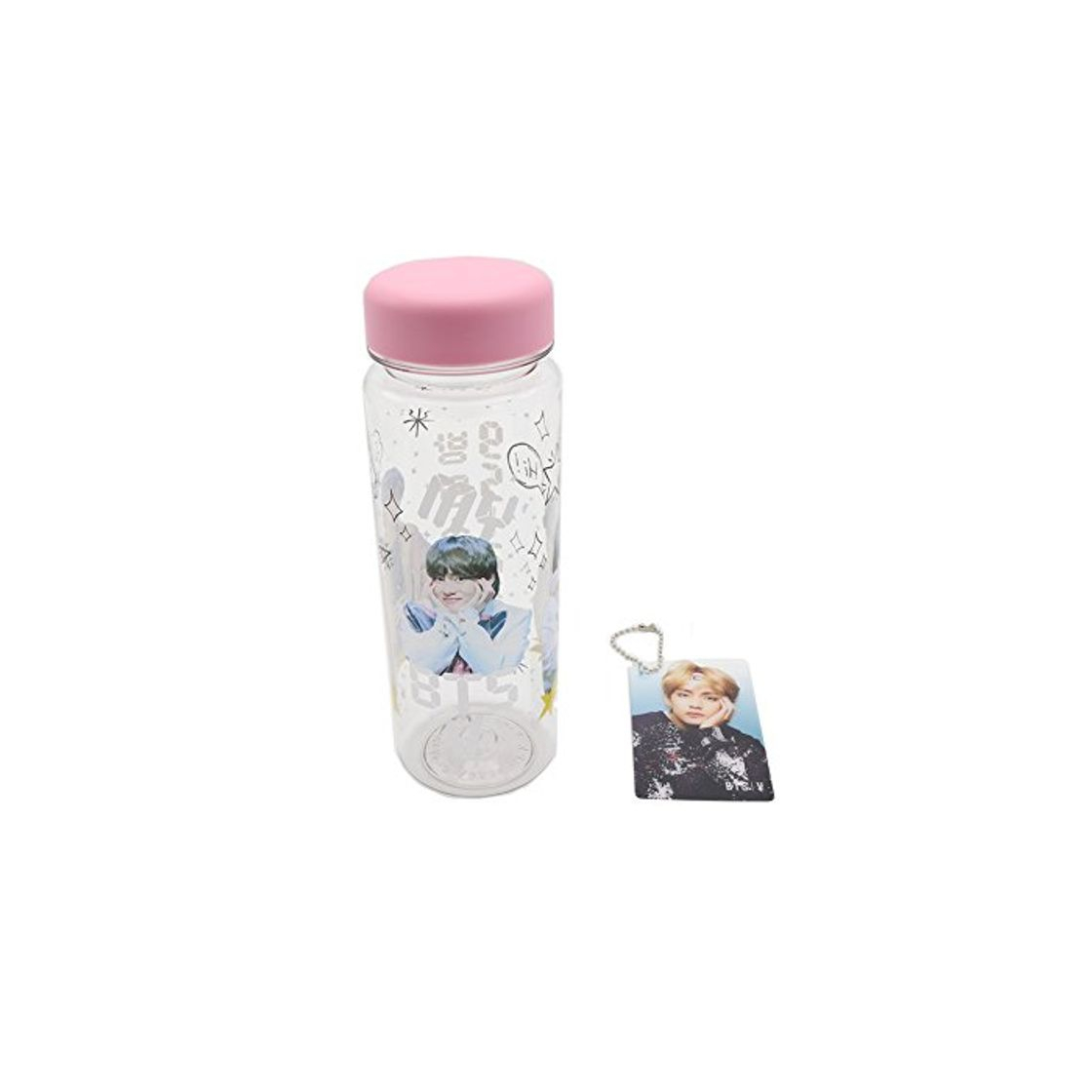 Productos BTS Bangtan Boys - Botella de agua con llavero de tarjeta de