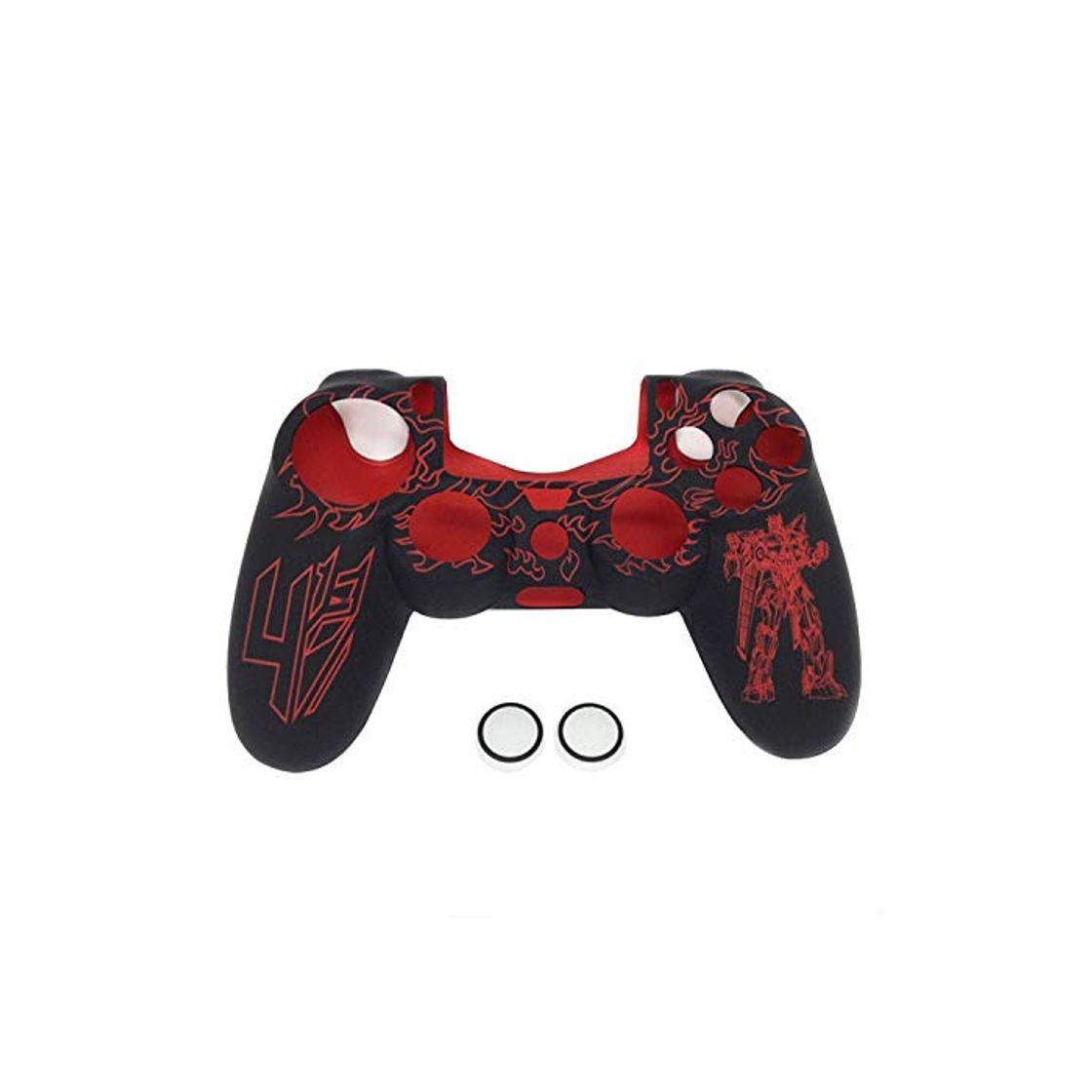 Product Nologo Funda de Silicona for PS4 Controller, Controlador de Silicona Cubierta PS4