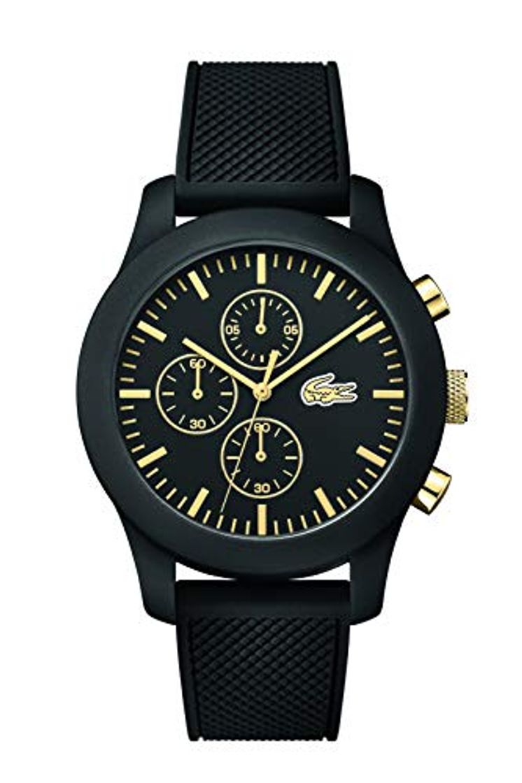 Producto Lacoste 2010826 - Reloj analógico de pulsera para hombre, esfera con cronógrafo,