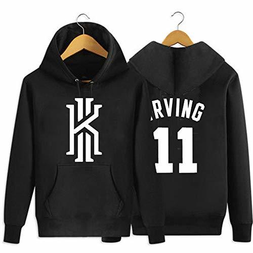 Moda LJA Kyrie Irving Sudadera de Baloncesto con Capucha