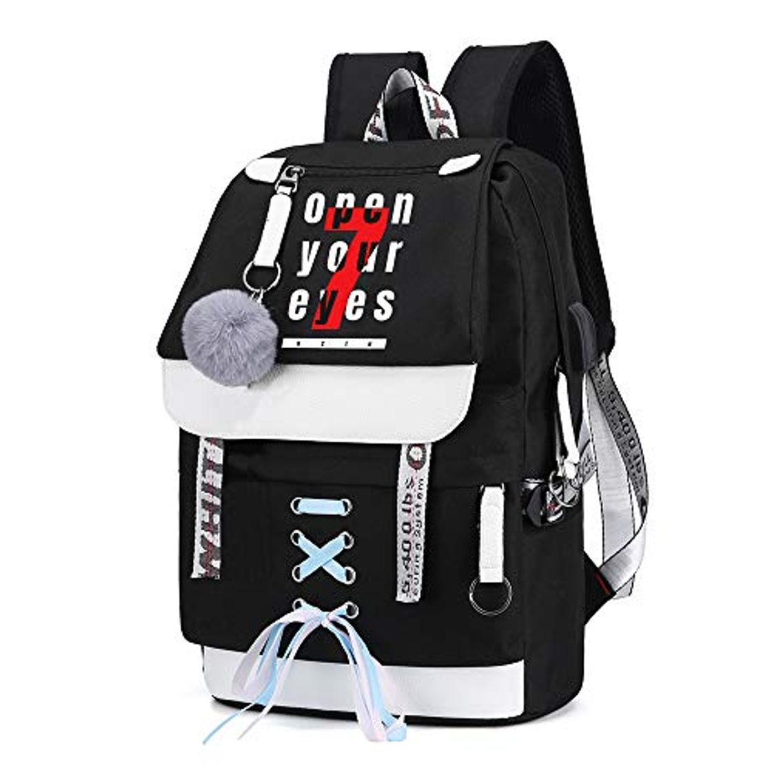 Fashion Nct 127 Mochila Casual Mochila Casual Trekking morral Mochila Bolsa Senderismo Tendencia de Las Mujeres de la Manera Salvaje Estilo de Deportes for Adultos Mochila de Lona