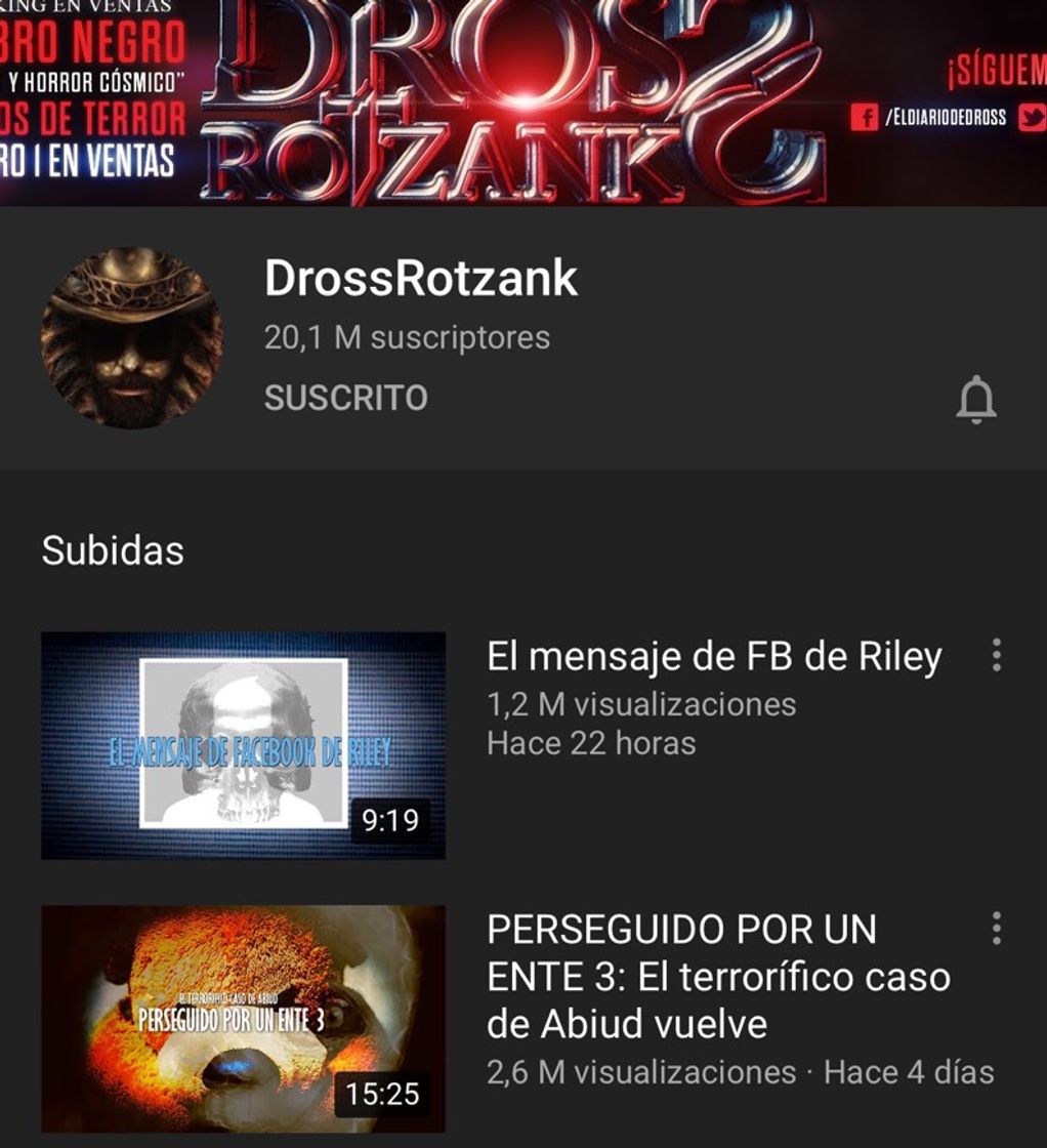 SUBÍ UN VIDEO NUEVO:... - El Diario de Dross | Facebook