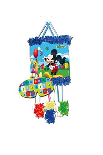 ALMACENESADAN 0836, Piñata Viñeta Disney Mickey Mouse, Multicolor, para Fiestas y cumpleaños,