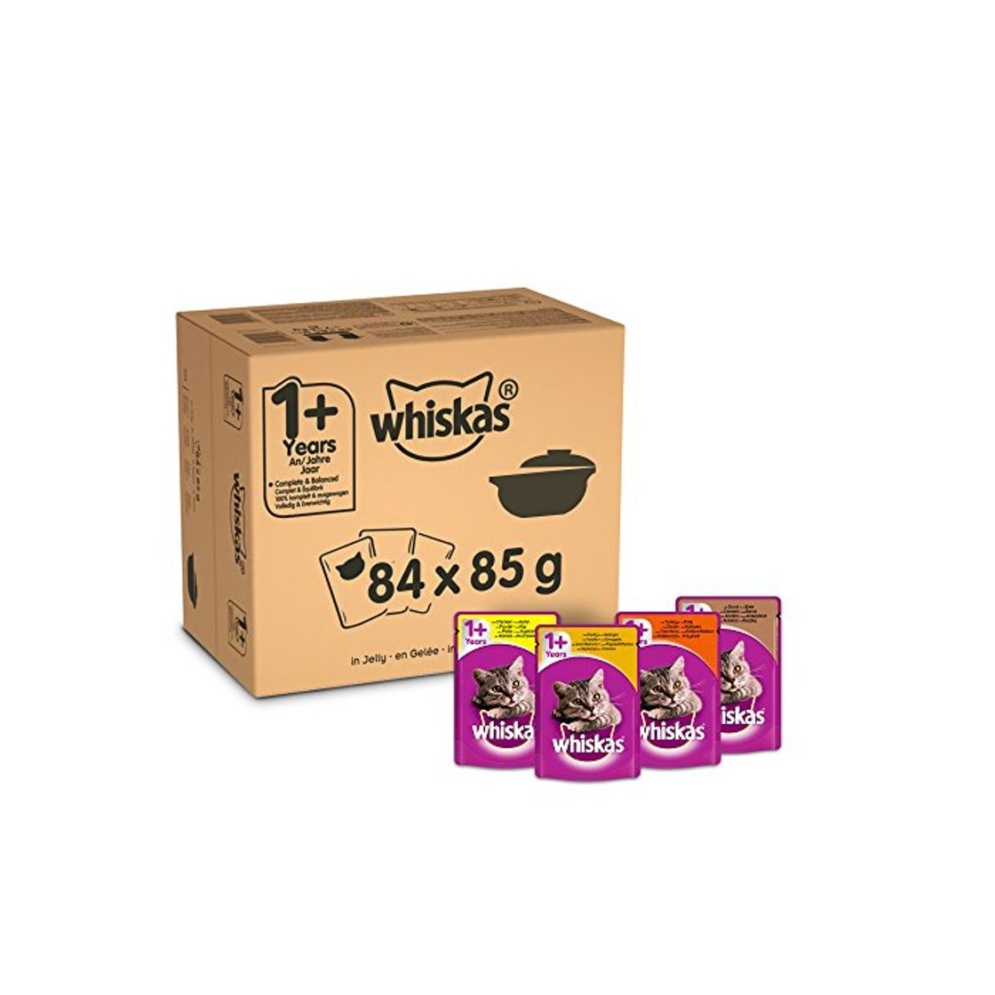 Productos whiskas Comida para Gatos selección de Aves