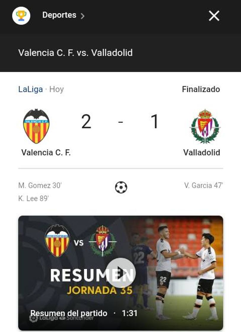 Fashion Valencia C.F vs Valladolid