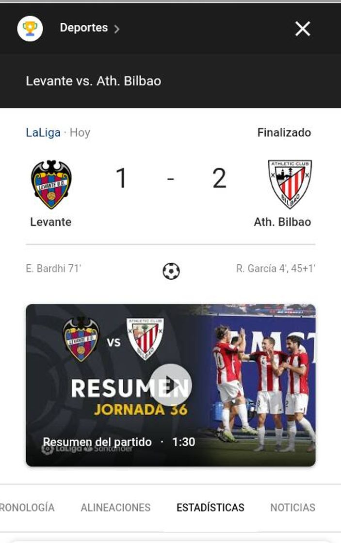 Fashion Levante vs Ath. Bilbao