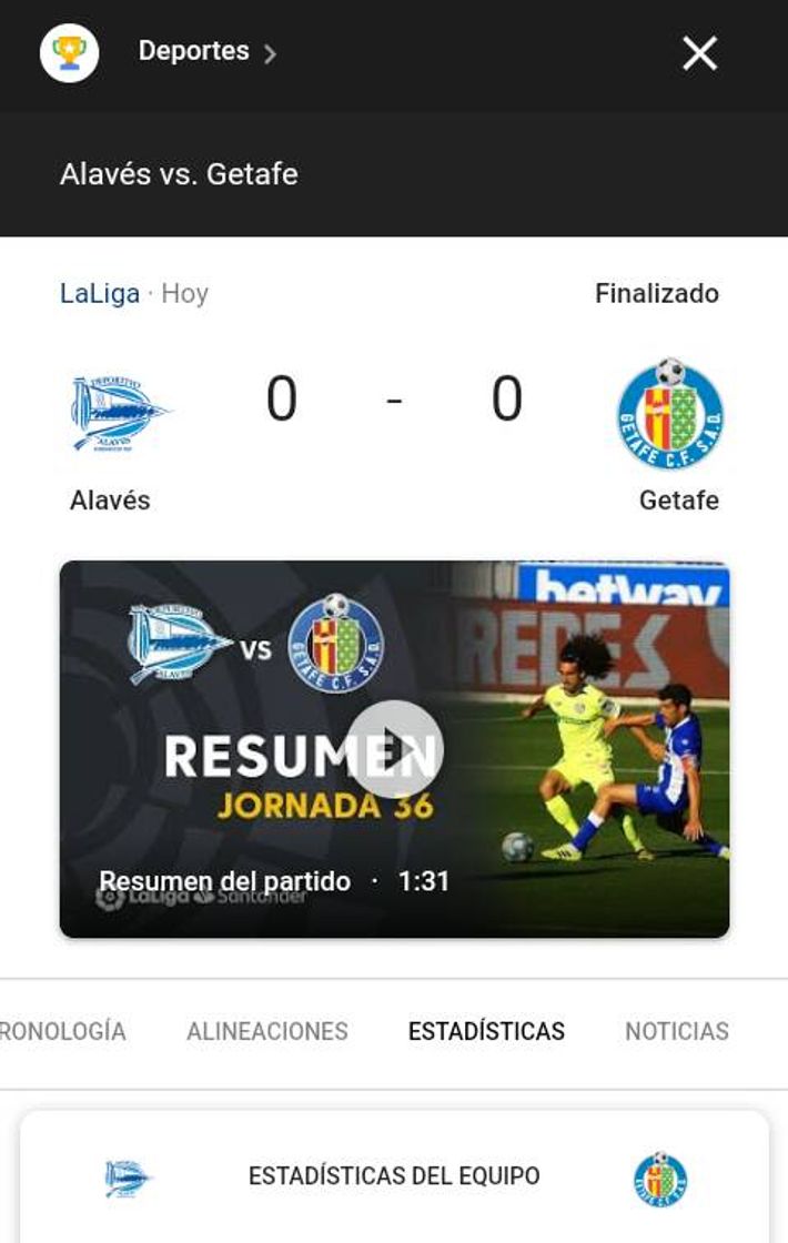 Fashion Alavés vs Getafe CF