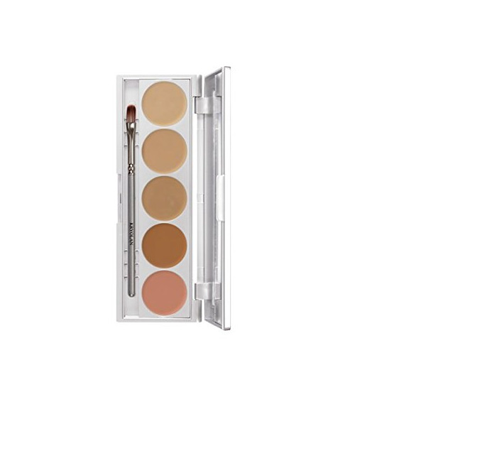 Belleza Kryolan HD Micro Foundation Cache Palette 5 colores 19015 TNN Maquillaje