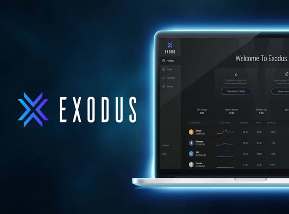App Exodus Wallet Criptomonedas