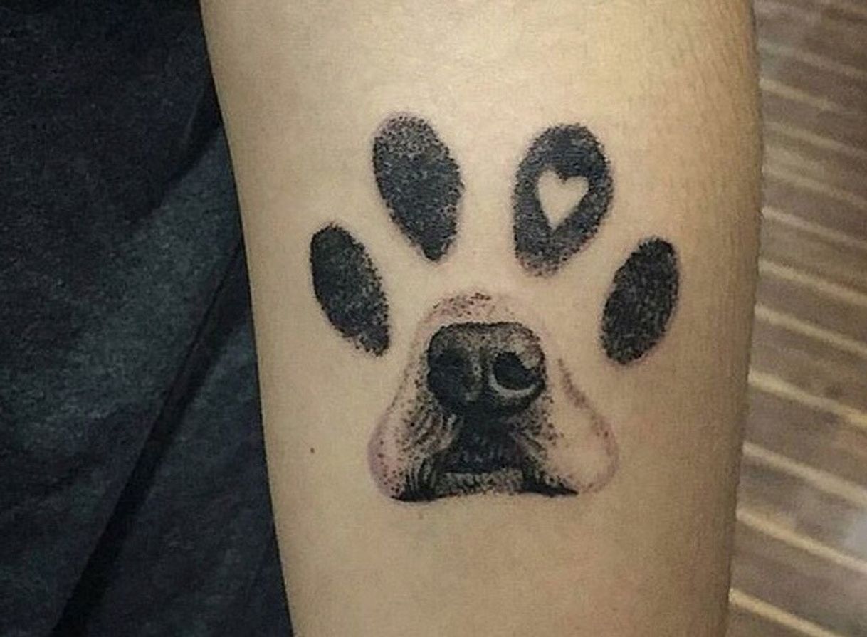 Fashion Dog tattoo