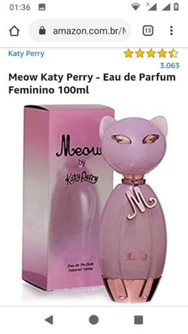 Moda Meow Katy Perry - Eau de Parfum Feminino 100ml | Amazon.com.br