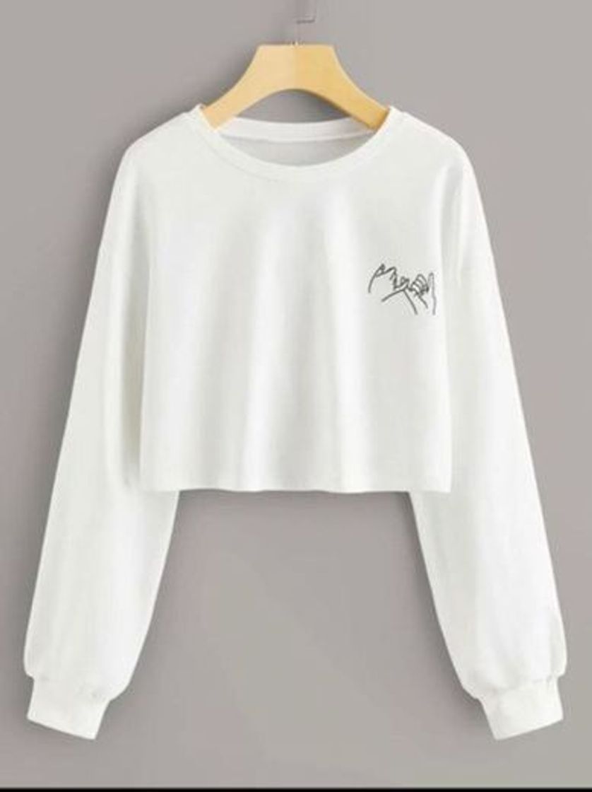 Social Sudaderas Sin Capucha Corta Tumblr Deporte Primavera Invierno para Mujer