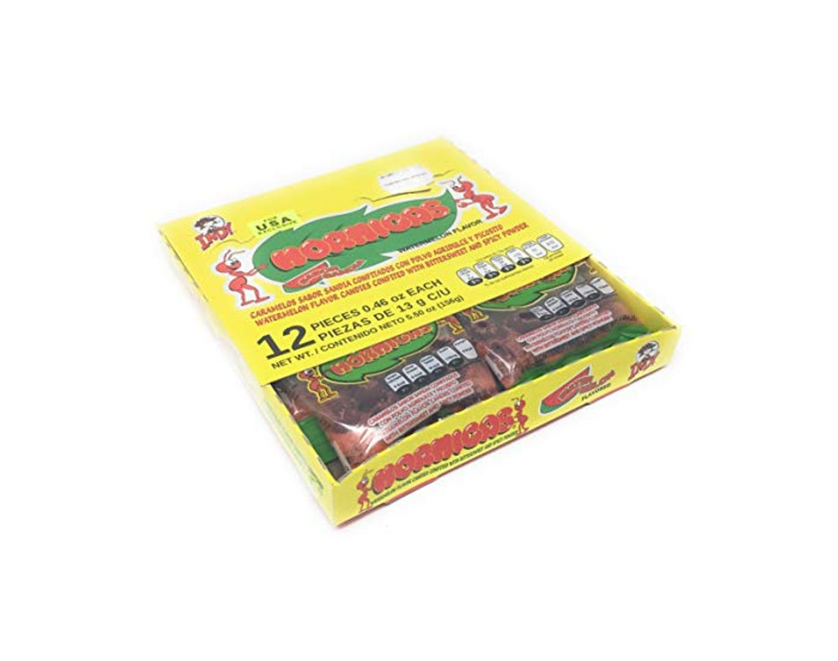 Productos Indy Hormigas Watermelon Flavor Candies with Bittersweet and Spicy Powder