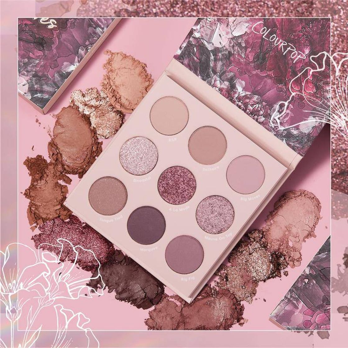 Social shadow palette
