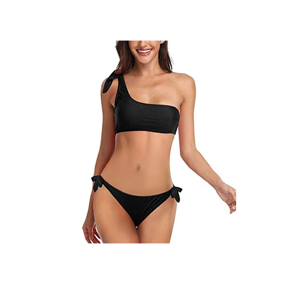 Productos heekpek Mujer Traje de Baño Bikini Conjunto de Bikini de Playa Acolchado Bañador Bikini Triangulo Alta Bikini