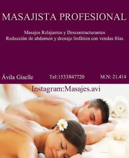 Masajista profesional