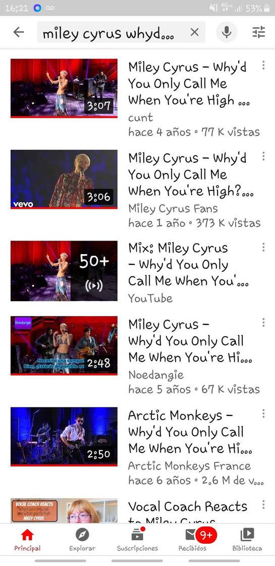 Music Why'd you only call me when you're high