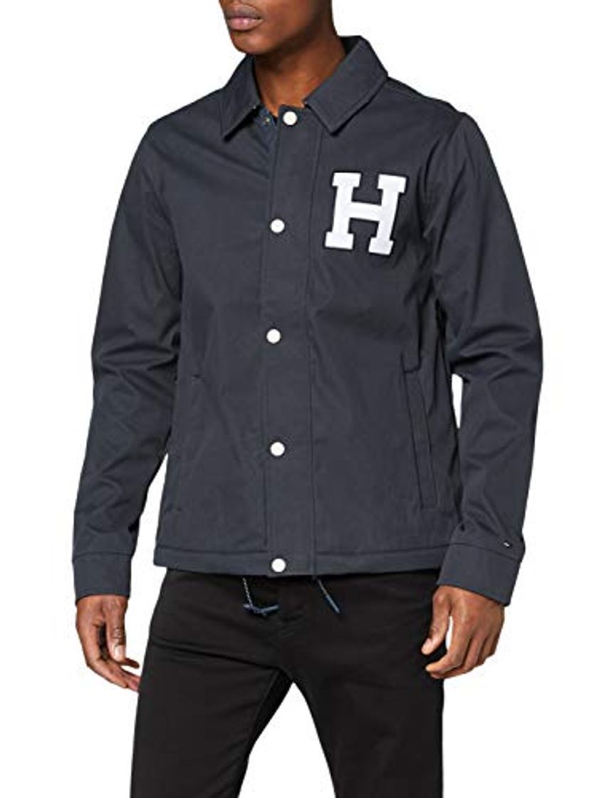 Fashion Tommy Hilfiger Varsity Coach Chaqueta, Azul