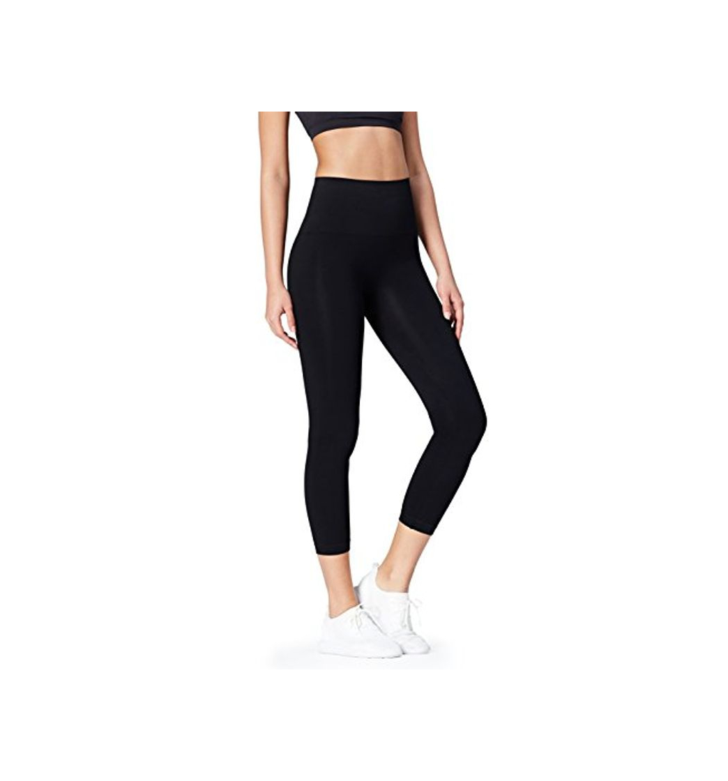 Social Activewear - Mallas de Deporte sin Costuras Mujer , Negro