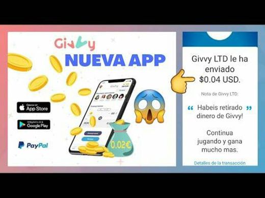 Givvy 💵 App Para Ganar Dinero! 💰