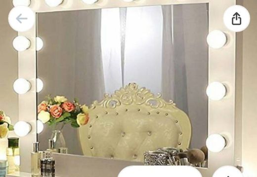 Chende Hollywood Espejo de Maquillaje con iluminación Ajustable para cosmético