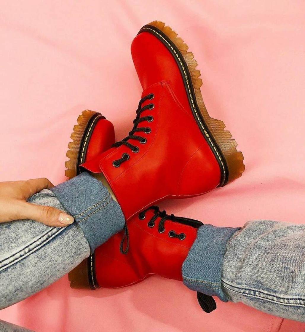 Fashion Red Boots 