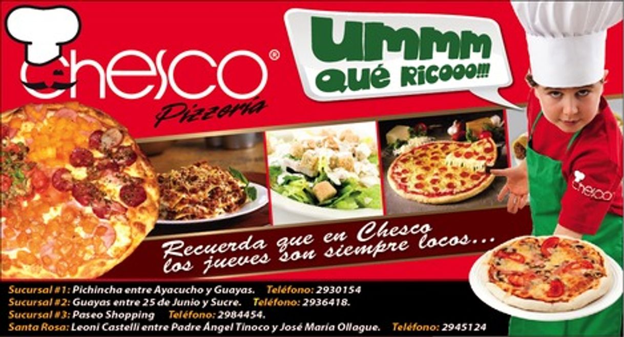 Restaurantes Chesco Pizzería