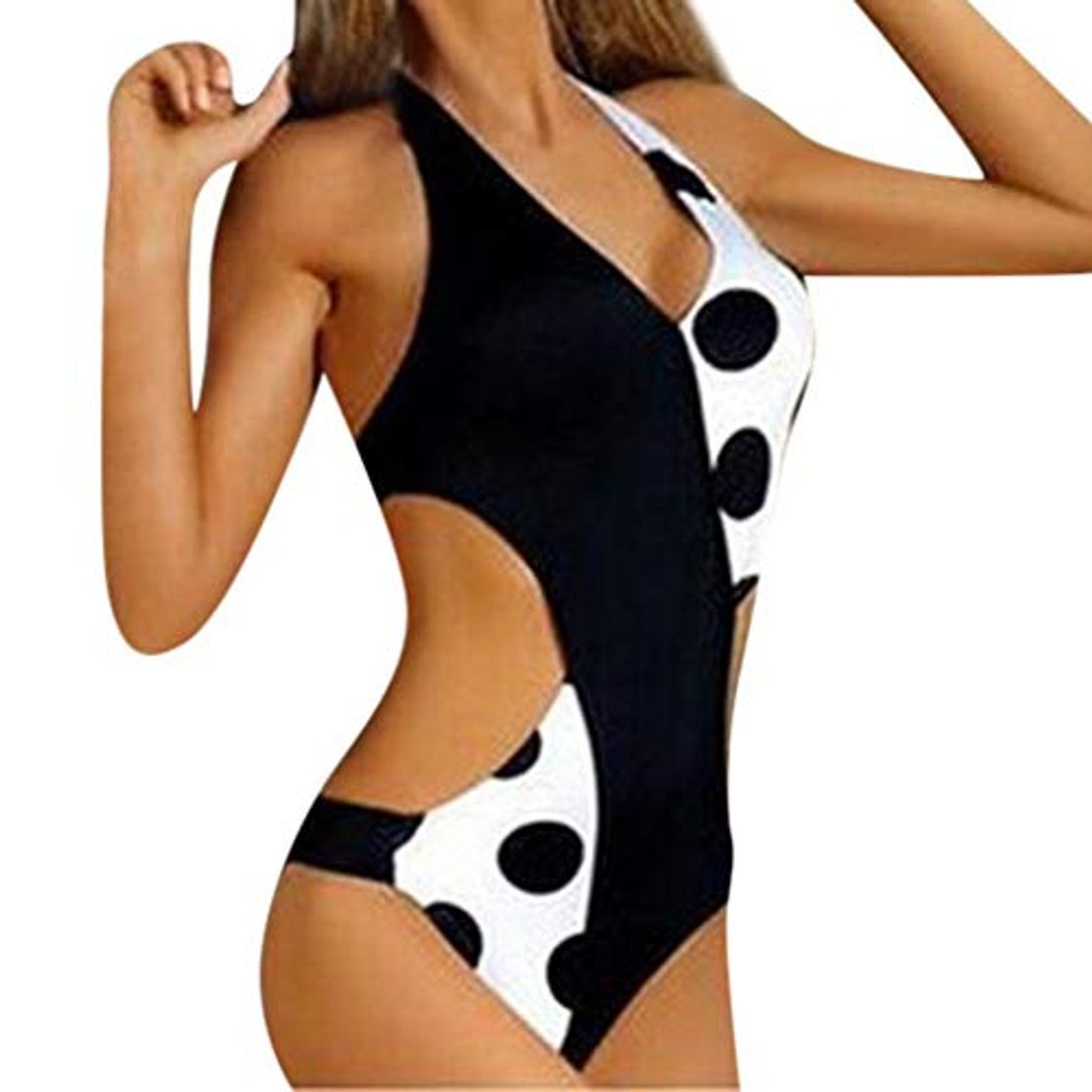 Moda Mujer Monokini Nuevo Promociones Talla Grande Bikinis Halter Traje de Baño de Una Pieza Descuento