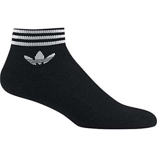 adidas Tref ANK Sck HC Ankle Socks, Hombre, Black