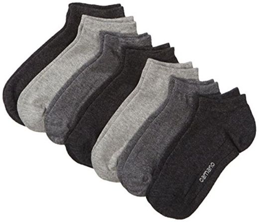 Camano 3003 Ca-Soft Sneaker 7 Paar Calcetines cortos, Gris