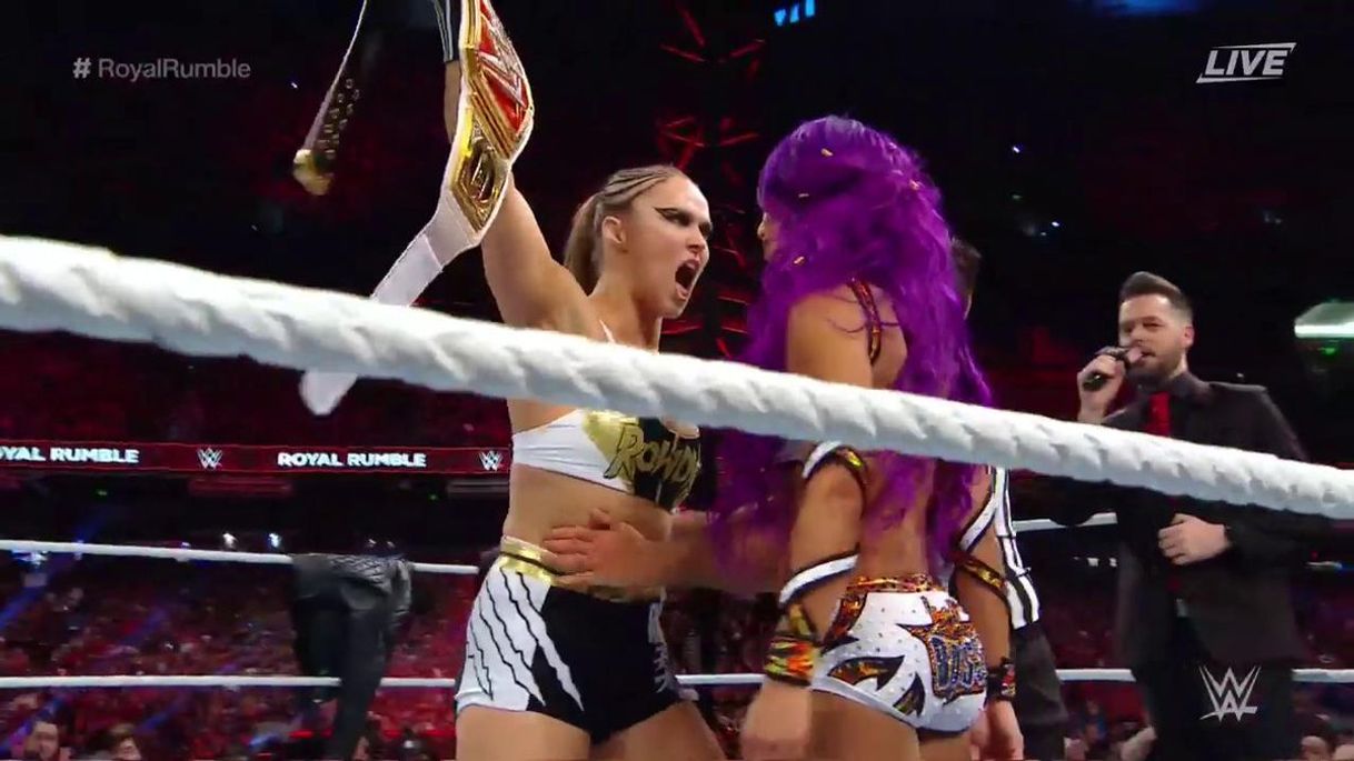 Fashion Sasha Banks vs Ronda Rousey