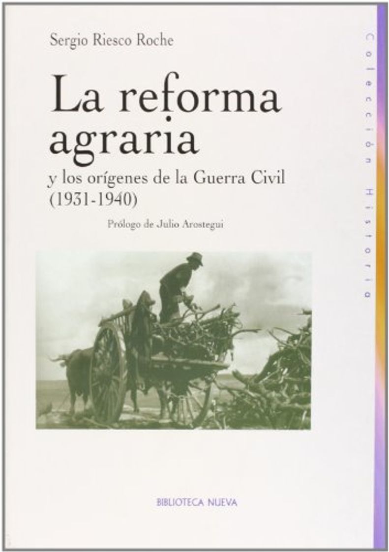 Book La reforma agraria y los orígenes de la Guerra Civil