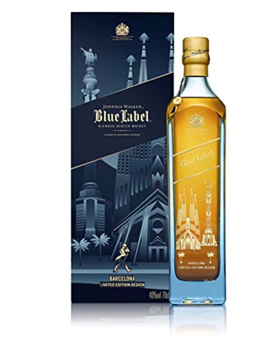 Producto Johnnie Walker Blue Label Whisky Edición Limitada Barcelona