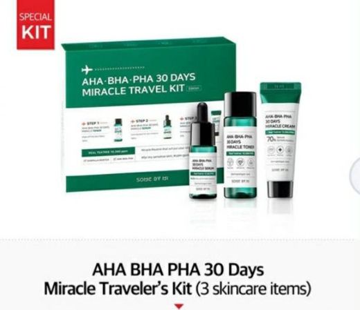 SOME BY MI - AHA, BHA,PHA 30 Days Miracle Travel Kit