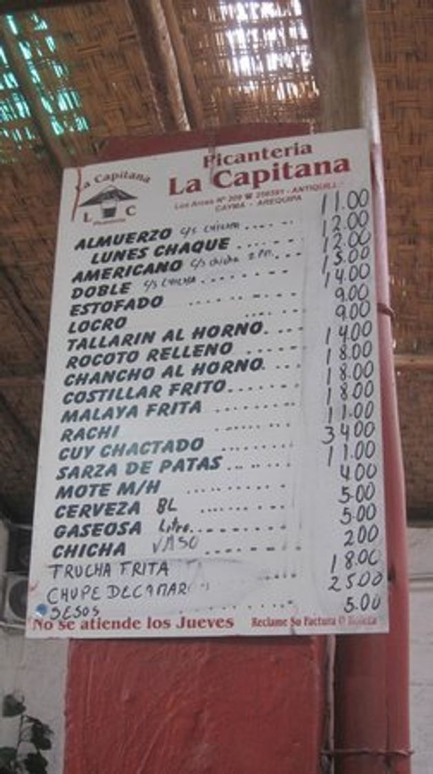 Picantería La Capitana