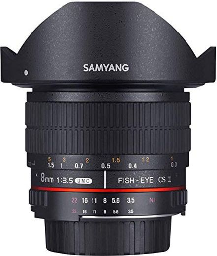 SAMYANG 8 mm f/3.5 UMC CS II fisheye lens