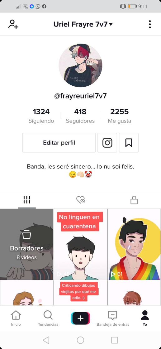 Fashion Mi perfil de tiktok. 