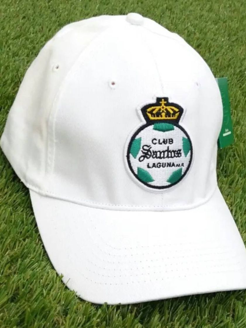 Moda Gorra Club Santos Laguna Oficial Original Blanca Ajustable