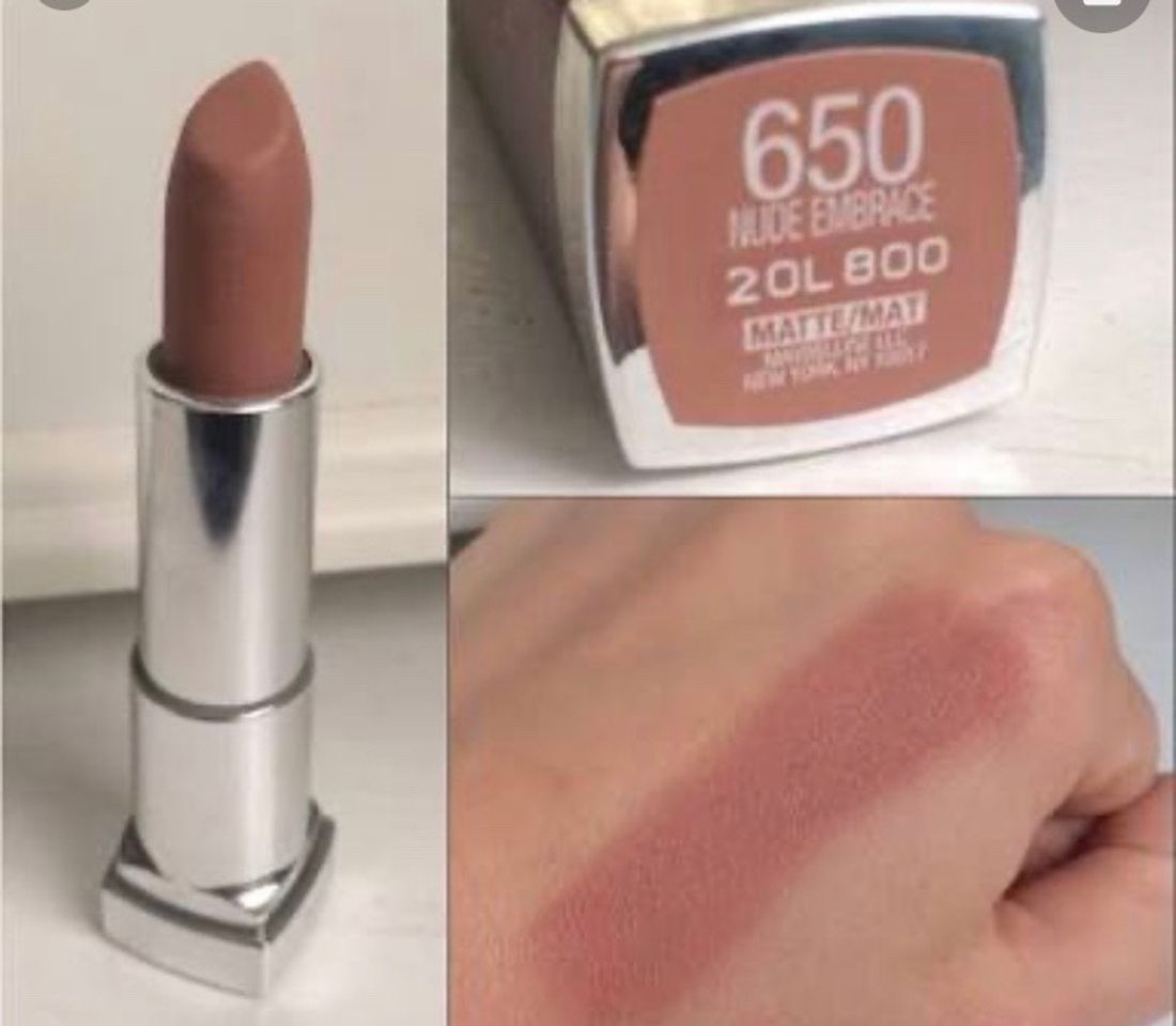 Fashion Labial maybelline nude 