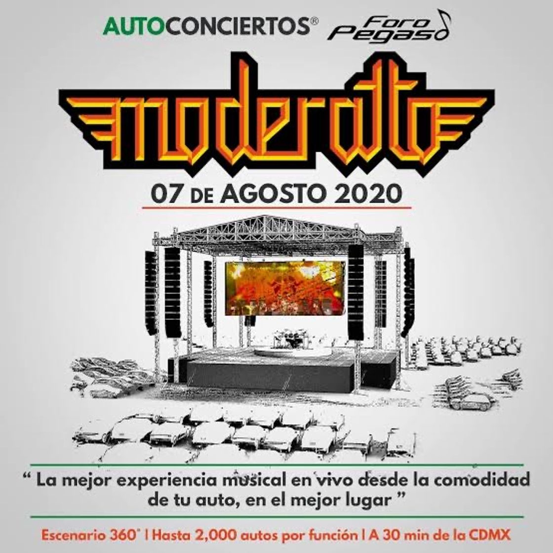 Moda Auto concierto de Moderatto