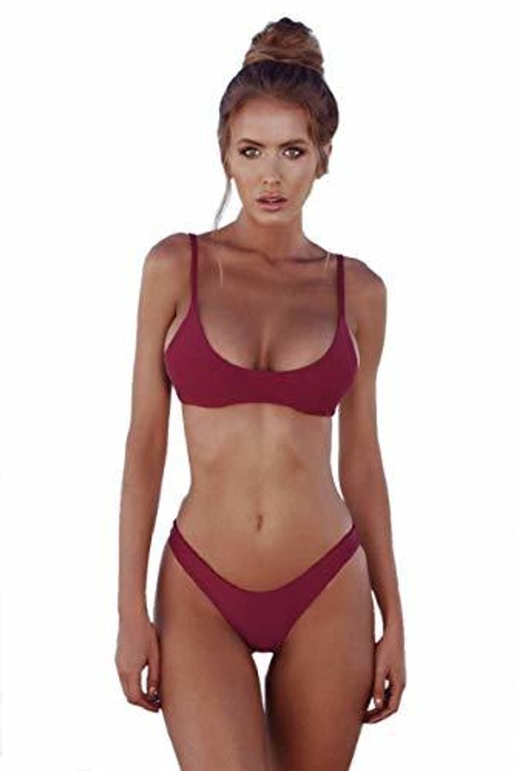 Social heekpek Bikinis Mujer 2019 Brasileños Bañador Ropa de Dos Piezas Push up