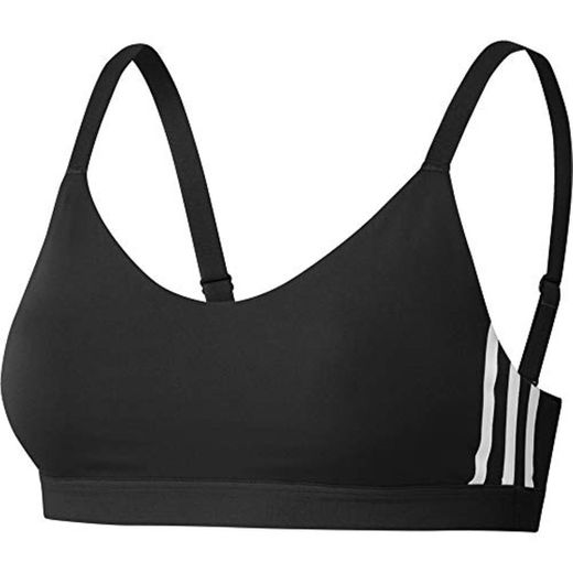 adidas Am 3s Bra Sujetador de Deporte, Mujer, Black