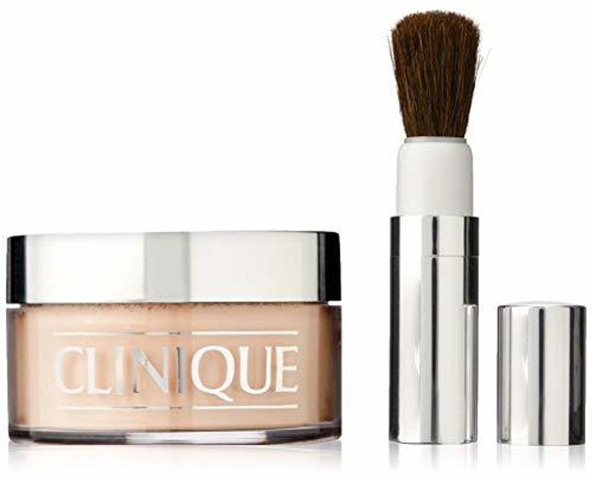 Belleza Clinique Blended Face Powder and Brush 02-Transparency II