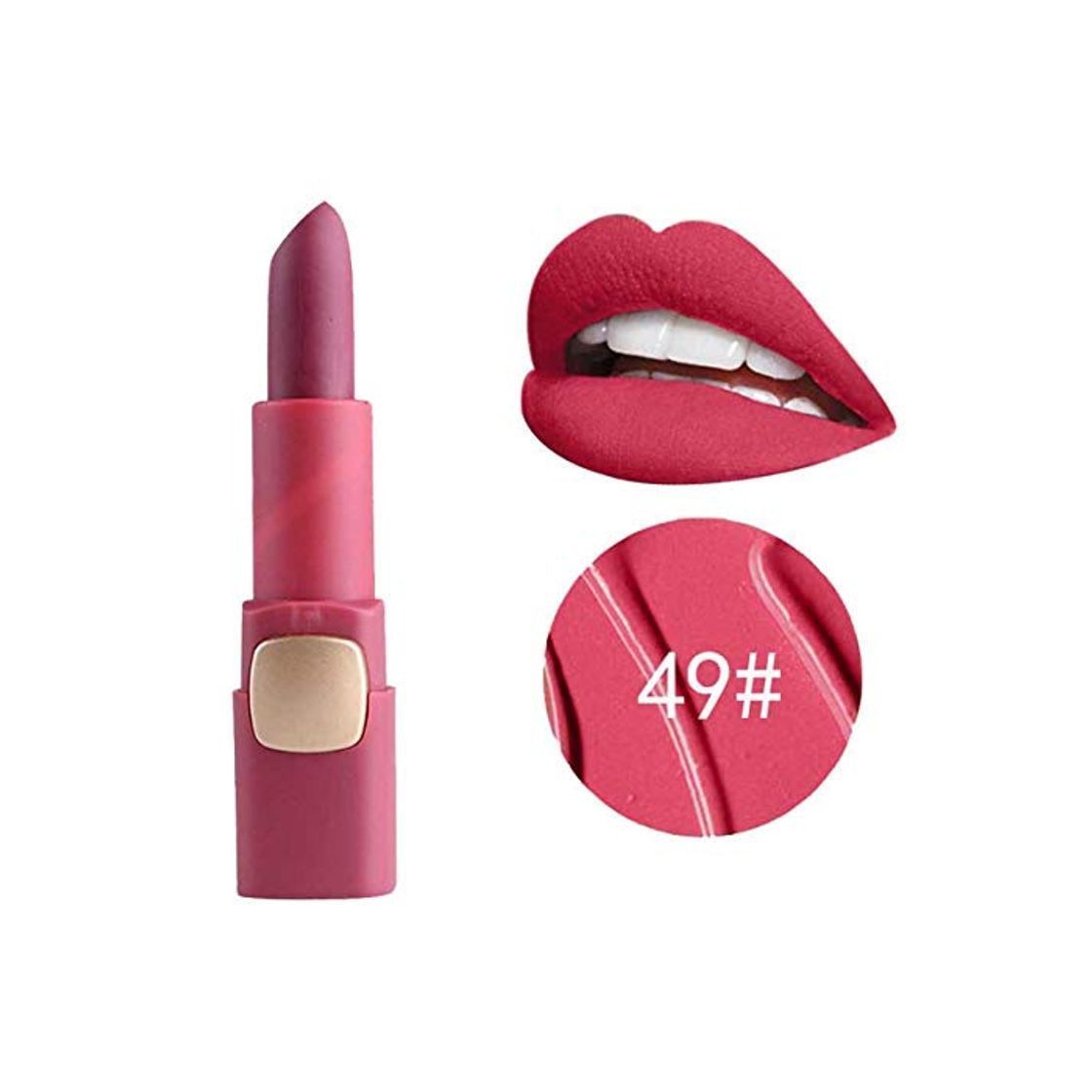Social HaiQianXin Mate Lápices Labiales Maquillaje Pigmentos Cosméticos de Color Desnudo Hidratante Sexy