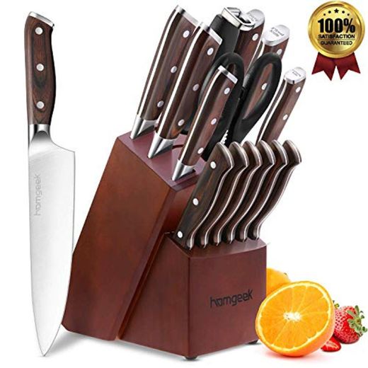 homgeek Cuchillo de Cocina Profesionales