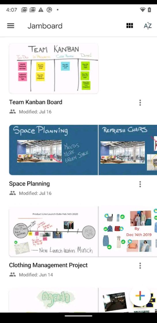 Apps Jamboard app