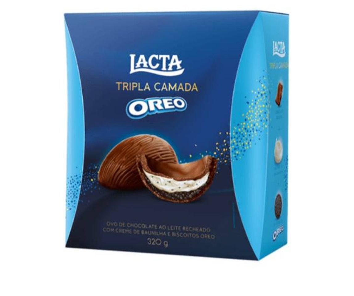 Moda Ovo de Páscoa Tripla Camada de Oreo 