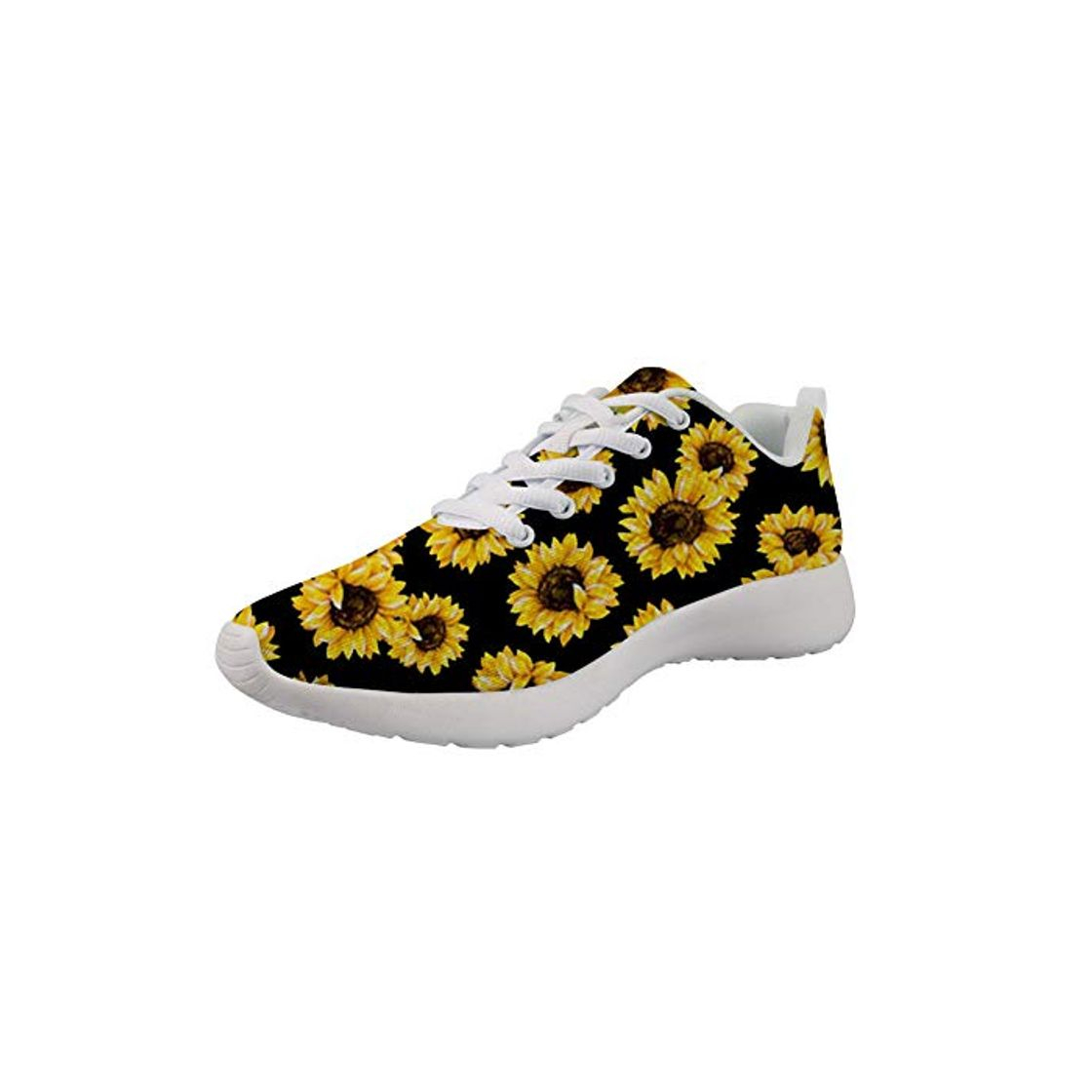 Moda POLERO Zapatillas Deportivas de Girasol Zapatos de Mujer con Cordones Zapatillas de