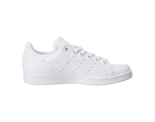 adidas Stan Smith J, Zapatillas de Deporte Unisex Niños, Blanco