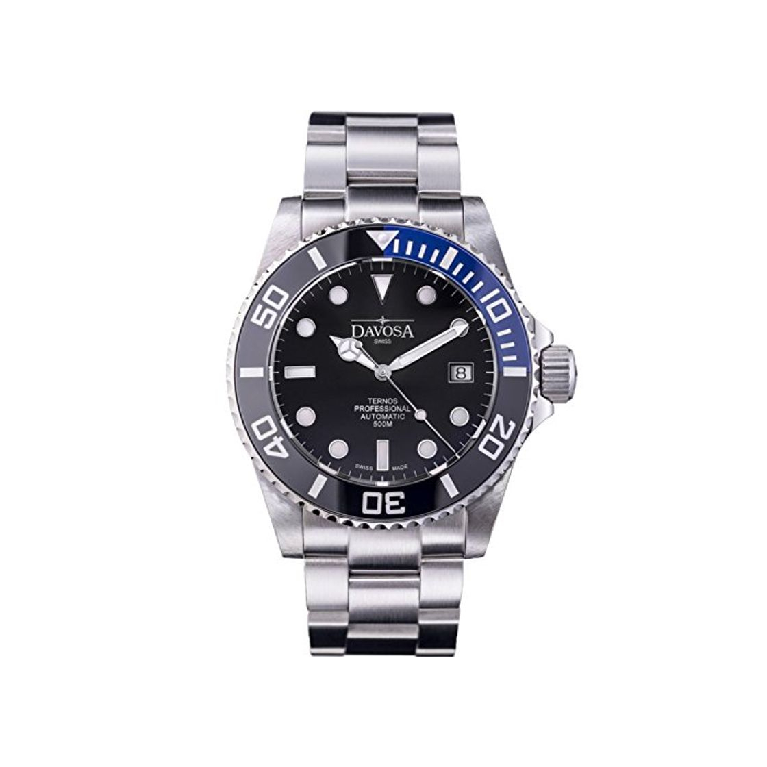 Fashion Davosa Ternos Suizo Pro 16155995 Diver – Reloj de Pulsera Hombre